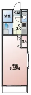 シャモニー【1階】の間取り