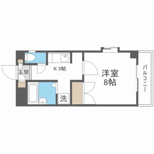 ラビットハウス【2階】の間取り