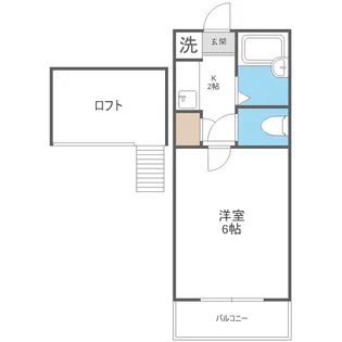 インターレジデンスA【1階】の間取り