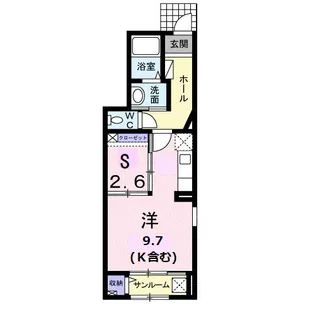 福岡県太宰府市宰府2丁目【アパート】の間取り