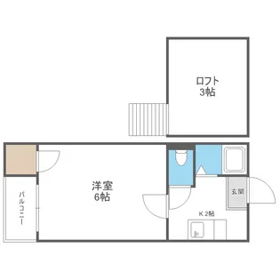 クレインハイツ【2階】の間取り