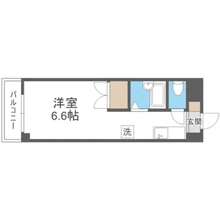 ライオンズコート21【1階】の間取り