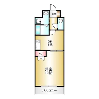 Mビル五条【3階】の間取り