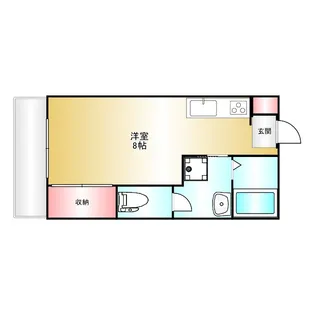 フレグランス石坂【2階】の間取り