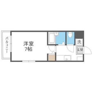 ラオム21【3階】の間取り