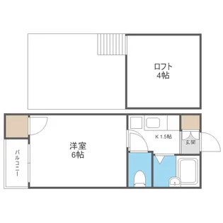 もくせい館【2階】の間取り