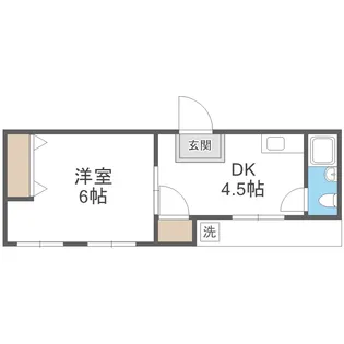 西都ビル【3階】の間取り