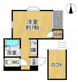 メゾンアバ【1階】の間取り