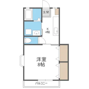 セレナーデKenⅡ【1階】の間取り