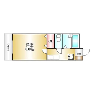 ウイング石坂【3階】の間取り