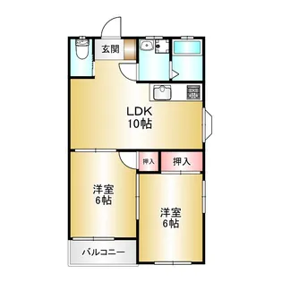 サンガーデン栄田【1階】の間取り