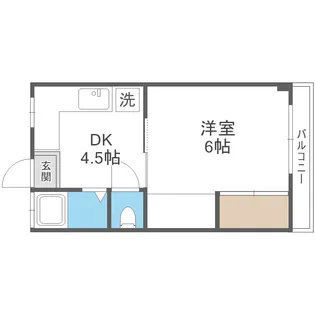 葵コーポ【3階】の間取り
