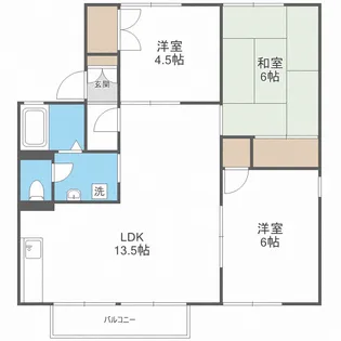 セジュール・プルニエ【2階】の間取り
