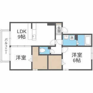 セジュール・アヴニール【2階】の間取り