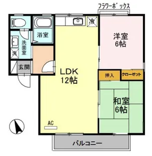 セジュール・プルニエ【2階】の間取り