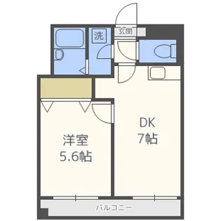 コリール太宰府【3階】の間取り