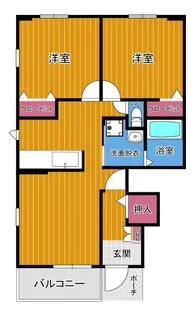 Oakhills太宰府【1階】の間取り