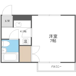 青雲荘【1階】の間取り