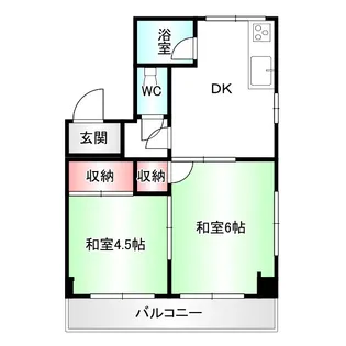 エンゼルハイツ【3階】の間取り