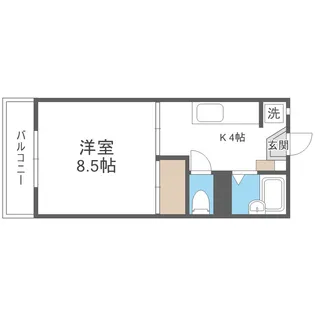 カーサアルカディア【2階】の間取り