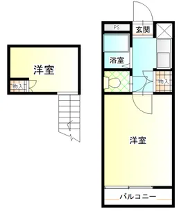 ウェルネス石坂【2階】の間取り