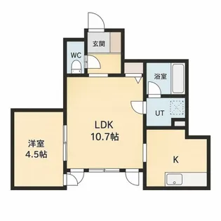 La Kasa Yumachi1321【2階】の間取り