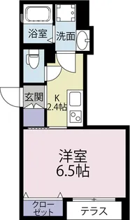 パークフロント代々木【1階】の間取り