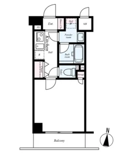 グリフィン・鷺沼【4F05号室】の間取り