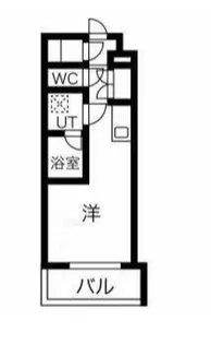 マテリア横浜NorthⅡ【2階】の間取り