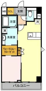 セレース川崎大師【2階】の間取り