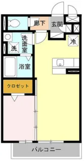 ディアコート幸町【1階】の間取り