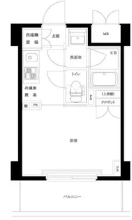 ルーブル新川崎【5階】の間取り