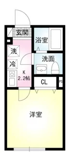 ヴェラハイツ白楽参番館【1階】の間取り