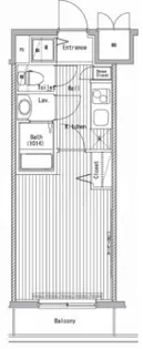 グランド・ガーラ新横浜South【406号室】の間取り