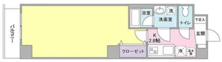 クレール武蔵小杉【4階】の間取り