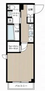 AXAS南蒲田AsylCourt【2階】の間取り