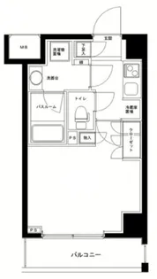パティーナ大森【6階】の間取り