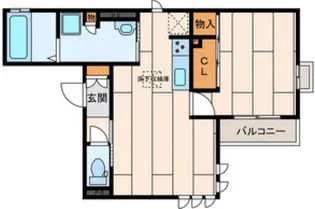 ベルフィオーレⅡ【1階】の間取り