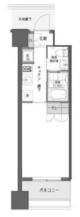 ガーデン蒲田【320号室】の間取り