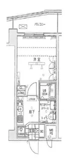 ブライズ大森東【2階】の間取り