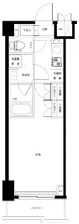 ルーブル蒲田十番館【4階】の間取り