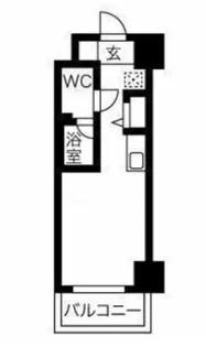 クラリッサ新川崎【5階】の間取り