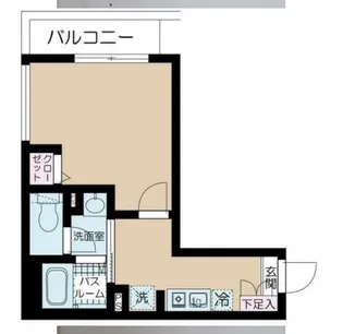 フェリーチェ雑色【1階】の間取り