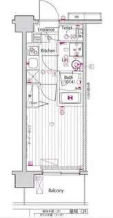 ガーラ・シティ品川西大井【5階】の間取り