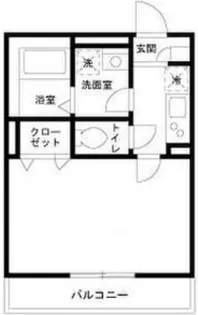 フォレストメゾン子安A【3F03号室】の間取り