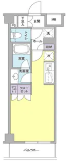 リバーレ蒲田仲六郷【3階】の間取り