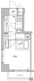 ル・サレーヴ【7階】の間取り