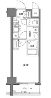 Risingplace大森【2階】の間取り