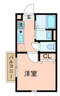 グランノーブル鶴見【1階】の間取り
