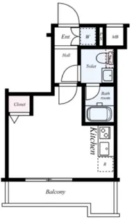 PREMIUM CUBE 大森本町【4階】の間取り